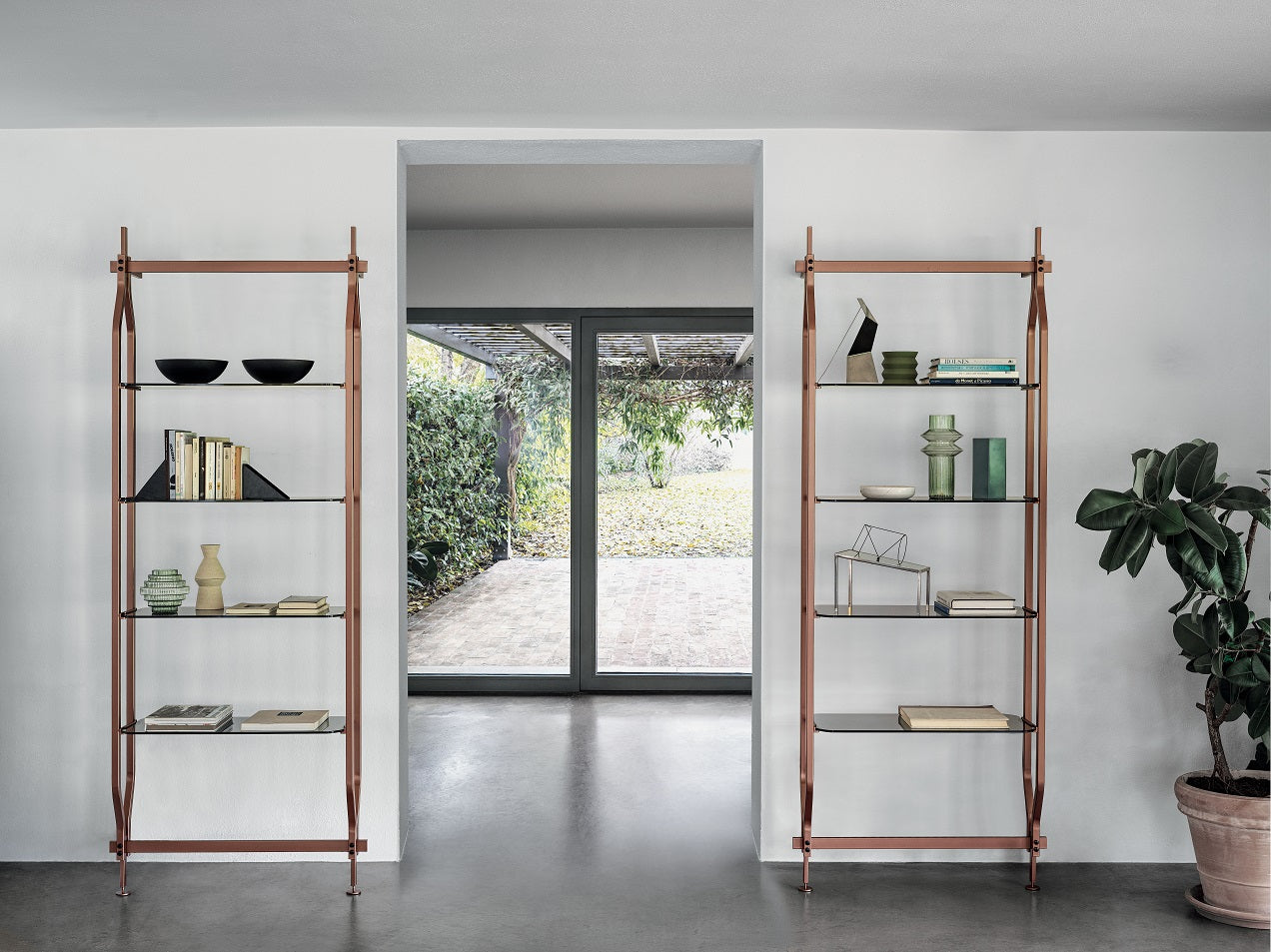 The Charlotte Bookcase by Bontempi Casa | Luxury Bookcases and Shelves | Willow & Albert Home