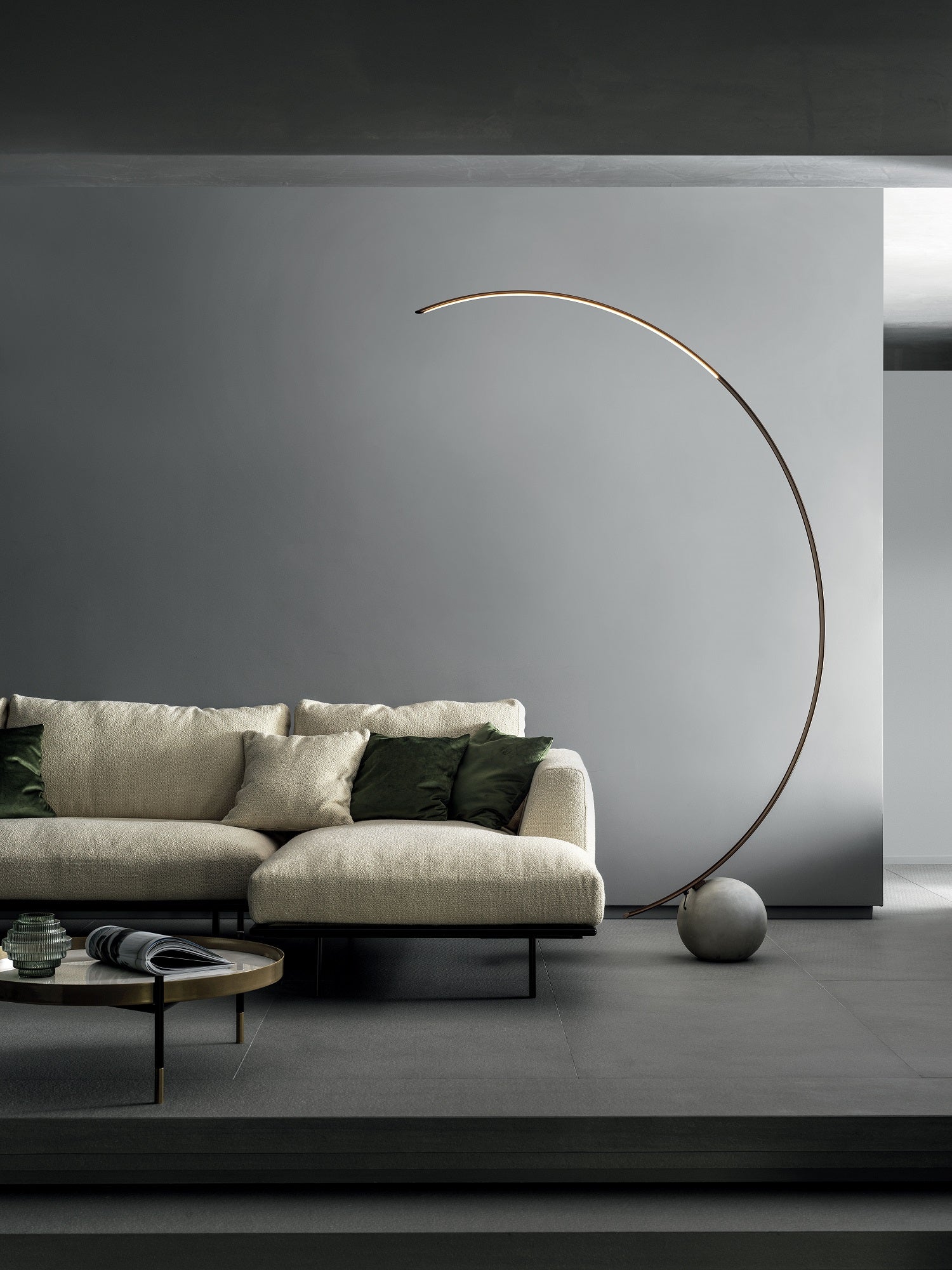 The Circle Floor Lamp by Bontempi Casa | Luxury Floor Lamps | Willow & Albert Home