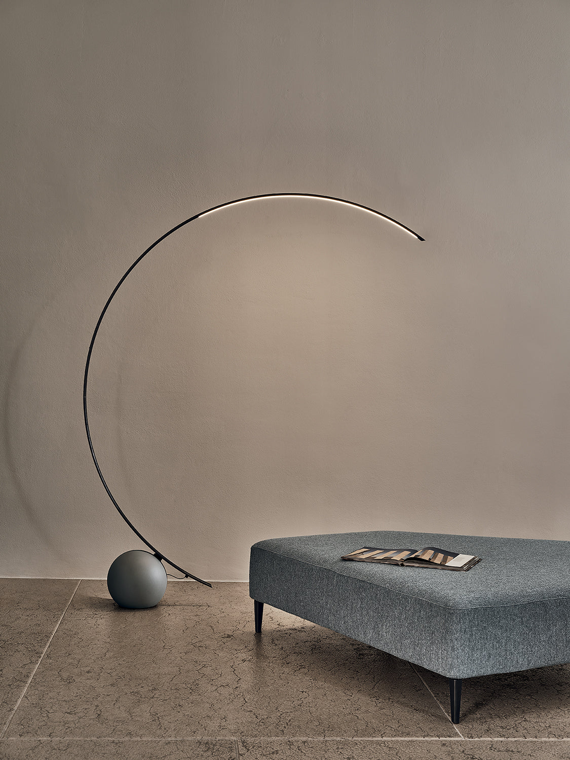 The Circle Floor Lamp by Bontempi Casa | Luxury Floor Lamps | Willow & Albert Home