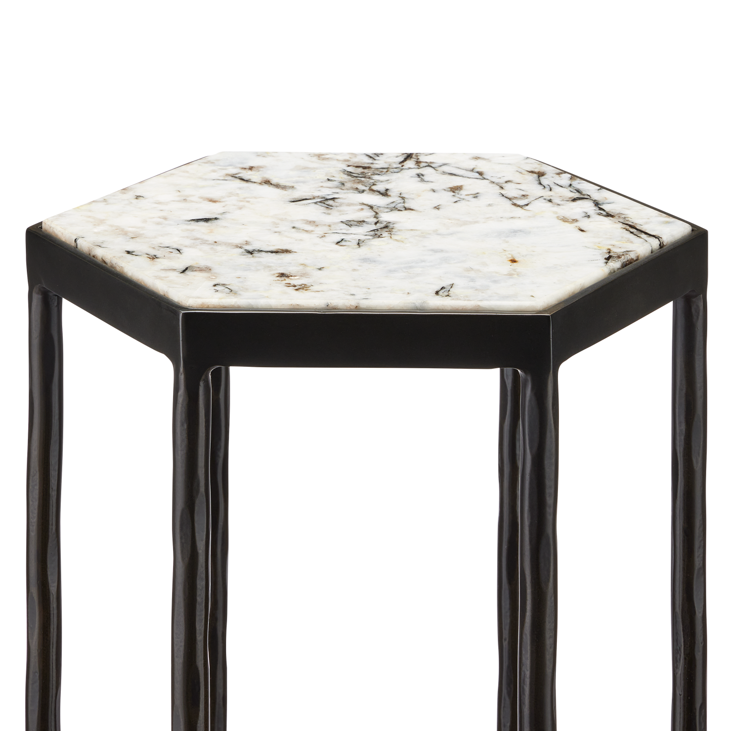 The Tosi Marble Accent Table by Currey & Company | Luxury  | Willow & Albert Home