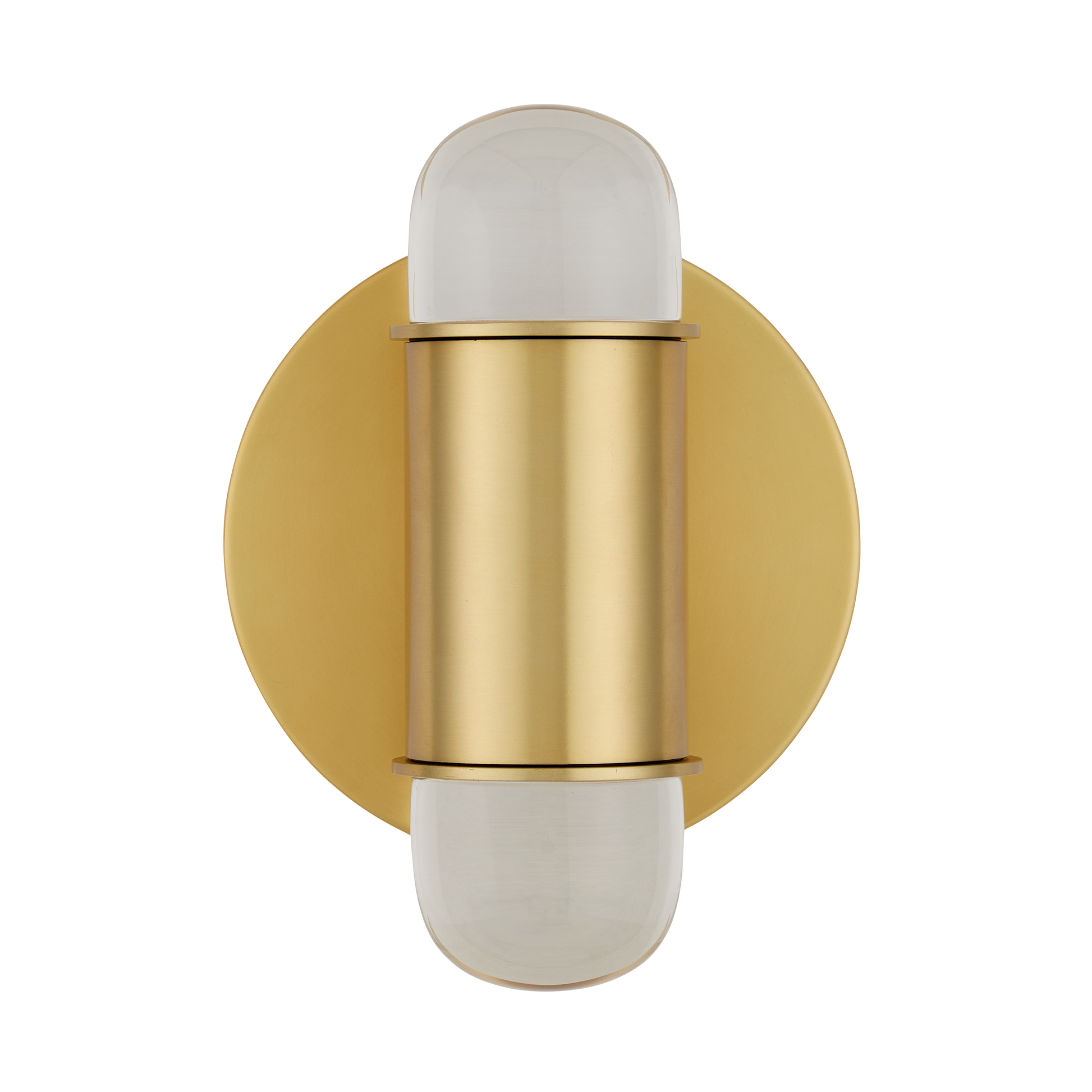 The Capsule Brass Wall Sconce by Currey & Company | Luxury Wall Sconces | Willow & Albert Home
