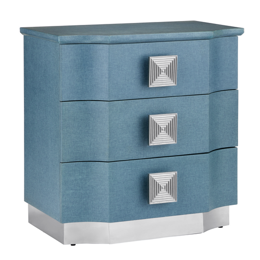 The Maya Blue Chest by Currey & Company | Luxury  | Willow & Albert Home