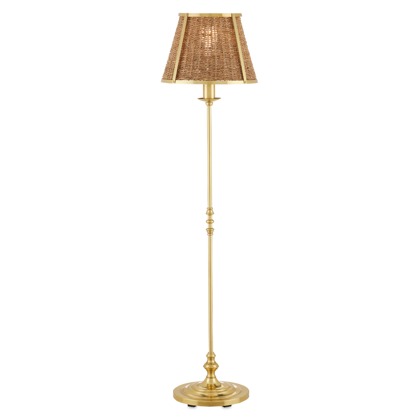 The Deauville Floor Lamp by Currey & Company | Luxury Floor Lamps | Willow & Albert Home