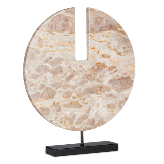 The Anu Marble Disc by Currey & Company | Luxury Objects & Sculptures | Willow & Albert Home