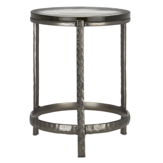 The Acea Graphite Accent Table by Currey & Company | Luxury Accent Tables | Willow & Albert Home