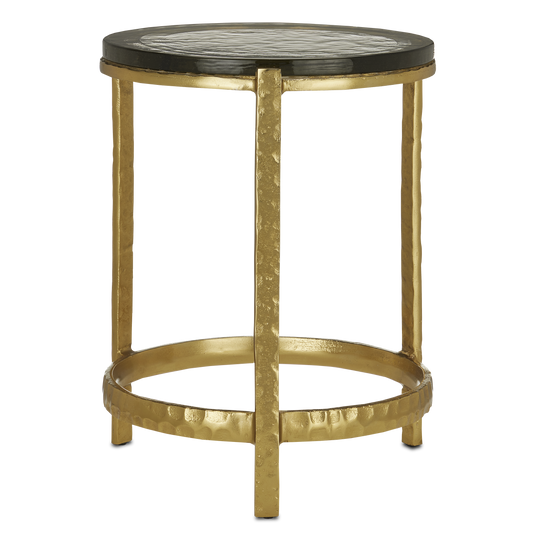 The Acea Gold Accent Table by Currey & Company | Luxury Accent Tables | Willow & Albert Home