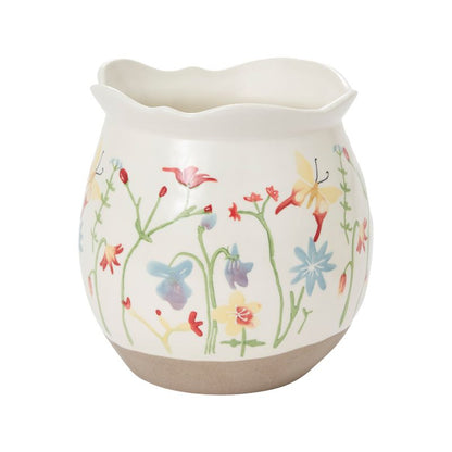 The Flower Fields Pot by Accent Decor | Luxury Flower Pots | Willow & Albert Home