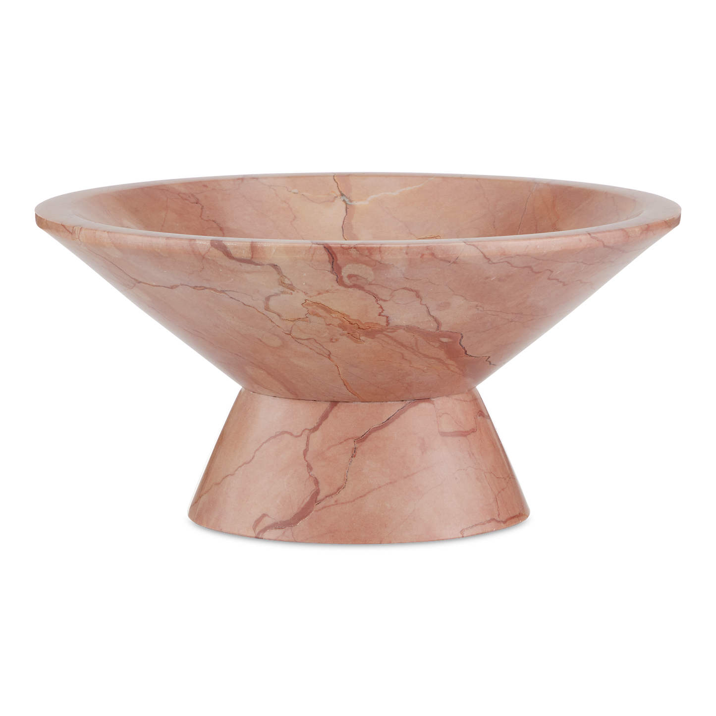 The Lubo Rosa Large Bowl by Currey & Company | Luxury  | Willow & Albert Home