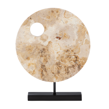 The Wes Marble Disc by Currey & Company | Luxury  | Willow & Albert Home