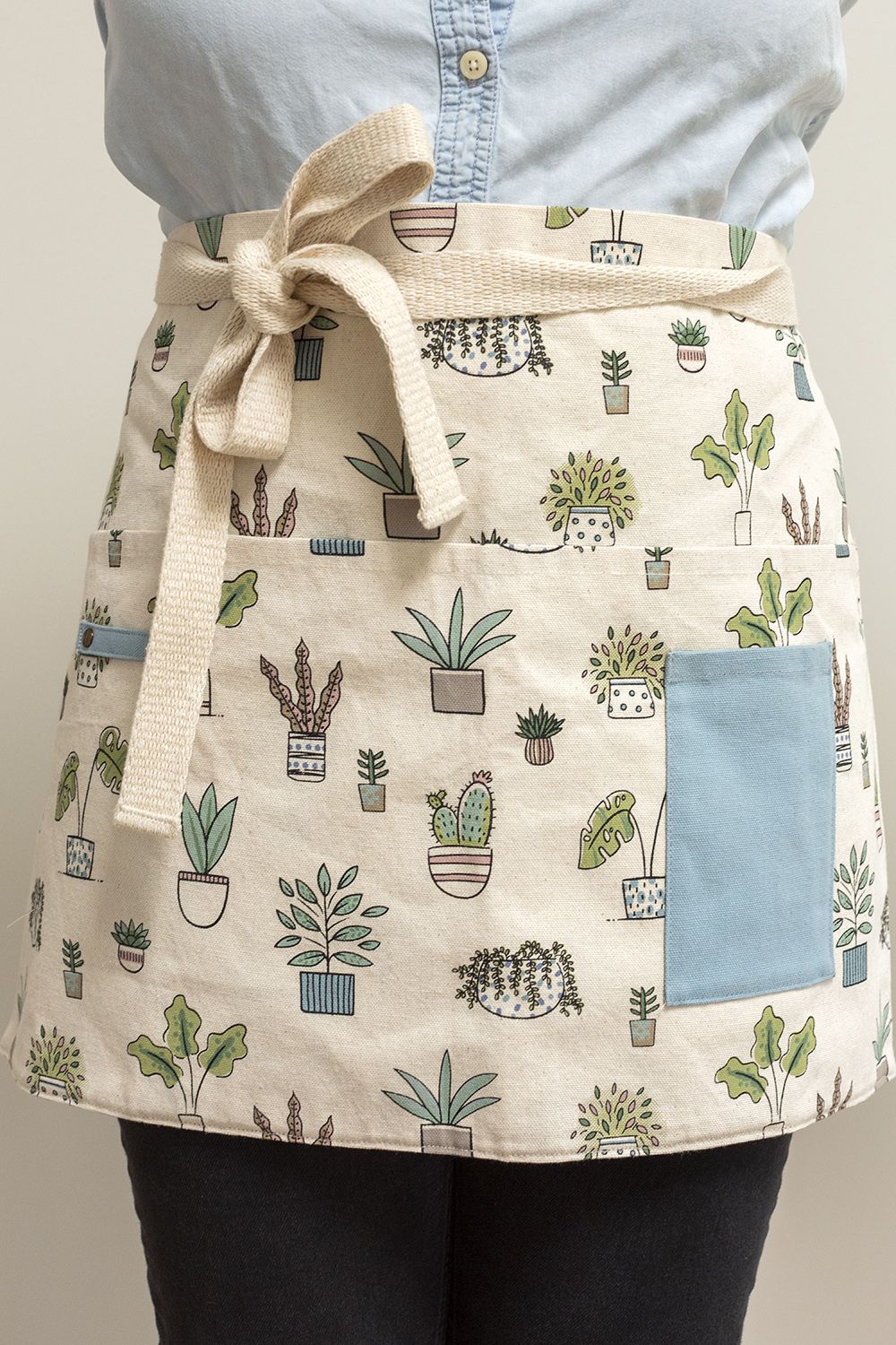 The Succulent Apron by Accent Decor | Luxury Kitchen Accessories | Willow & Albert Home