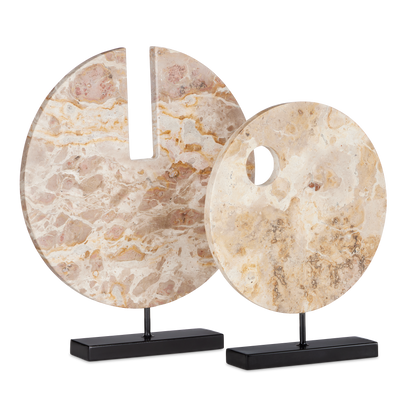 The Wes Marble Disc by Currey & Company | Luxury  | Willow & Albert Home