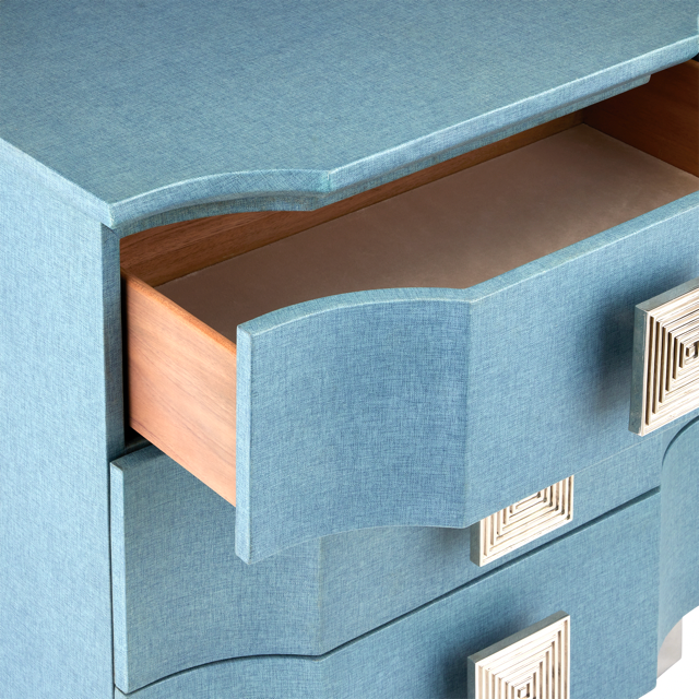 The Maya Blue Chest by Currey & Company | Luxury  | Willow & Albert Home