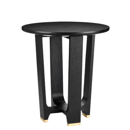 The Blake Black Accent Table by Currey & Company | Luxury Accent Tables | Willow & Albert Home