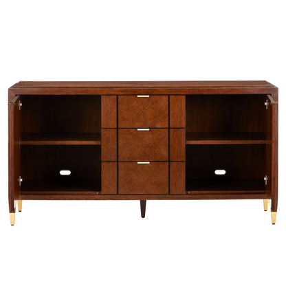 The Dorian Credenza by Currey & Company | Luxury Buffets & Sideboards | Willow & Albert Home