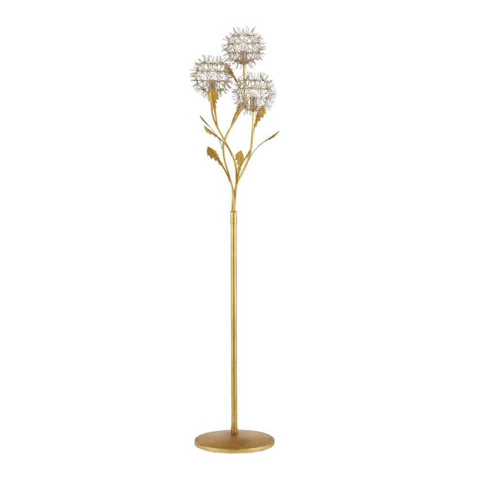 The Dandelion Floor Lamp by Currey & Company | Luxury Floor Lamps | Willow & Albert Home