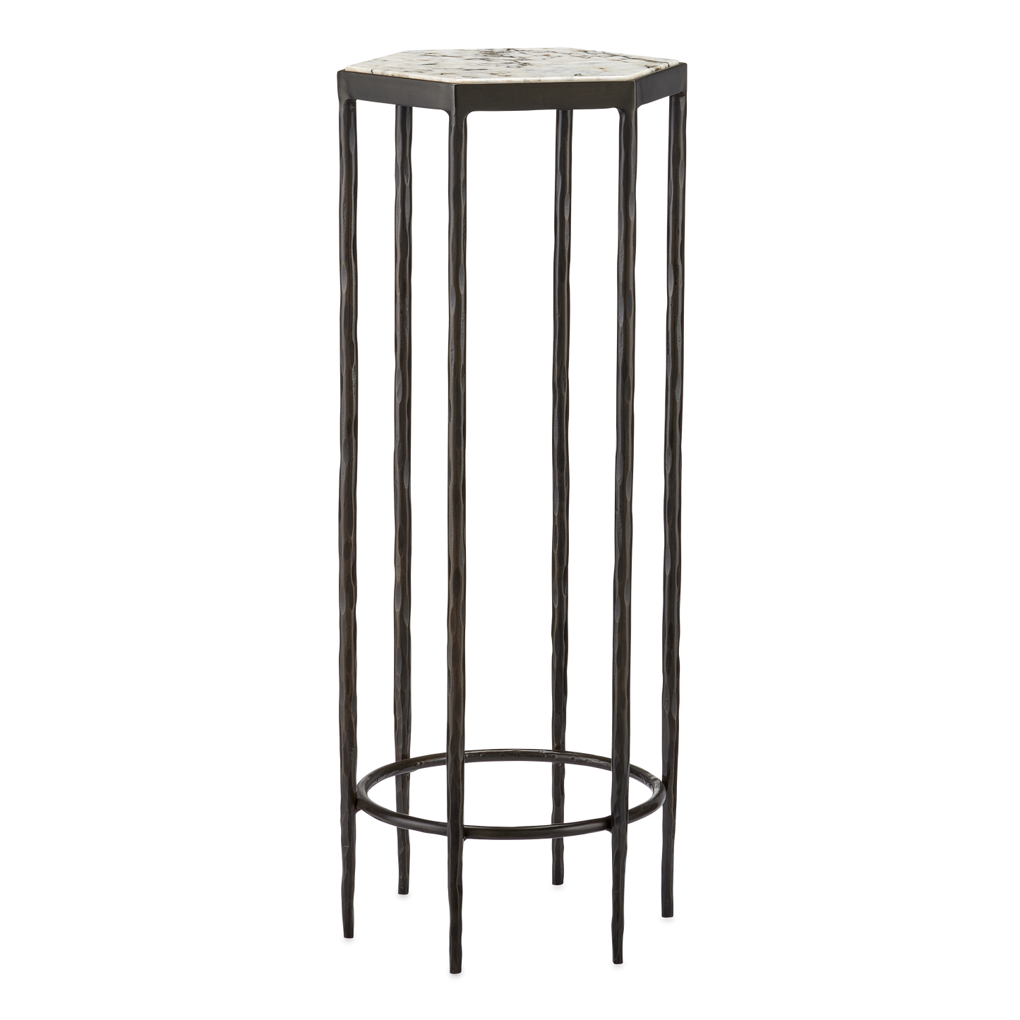 The Tosi Marble Accent Table by Currey & Company | Luxury  | Willow & Albert Home