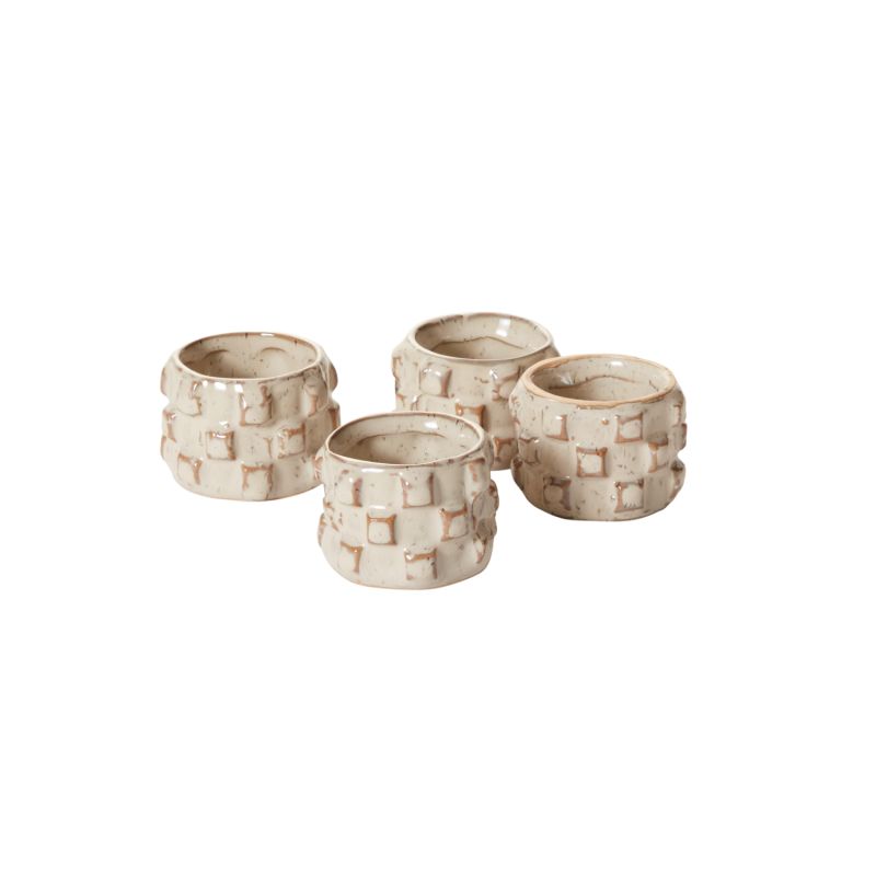 The Tayrona Napkin Rings by Accent Decor | Luxury Dining Accessories | Willow & Albert Home