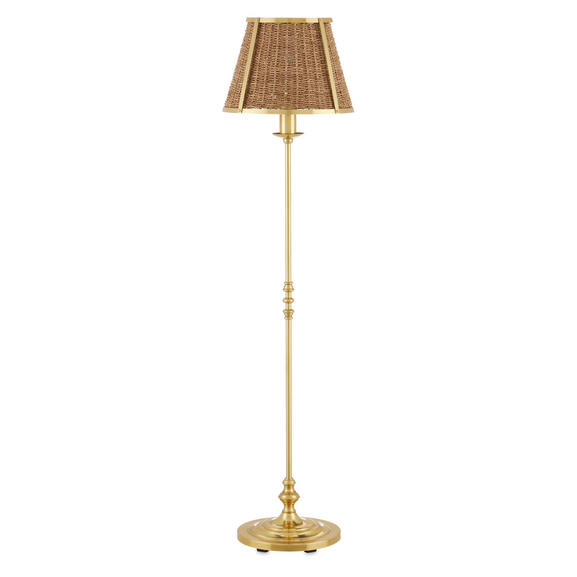 The Deauville Floor Lamp by Currey & Company | Luxury Floor Lamps | Willow & Albert Home