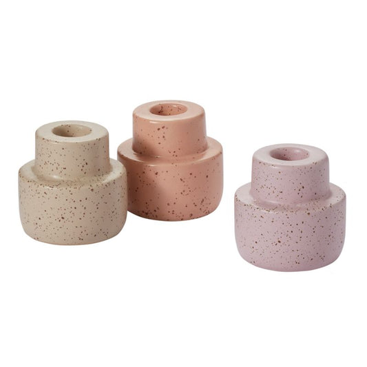 The Piedra Candle Holder Set Of 4 by Accent Decor | Luxury Candle Holders | Willow & Albert Home