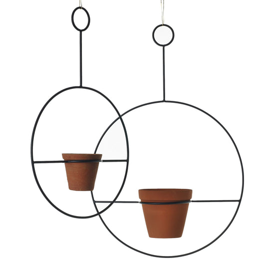 The Plantie Hanging Vase Set of 2 by Accent Decor | Luxury Vases, Jars & Bowls | Willow & Albert Home