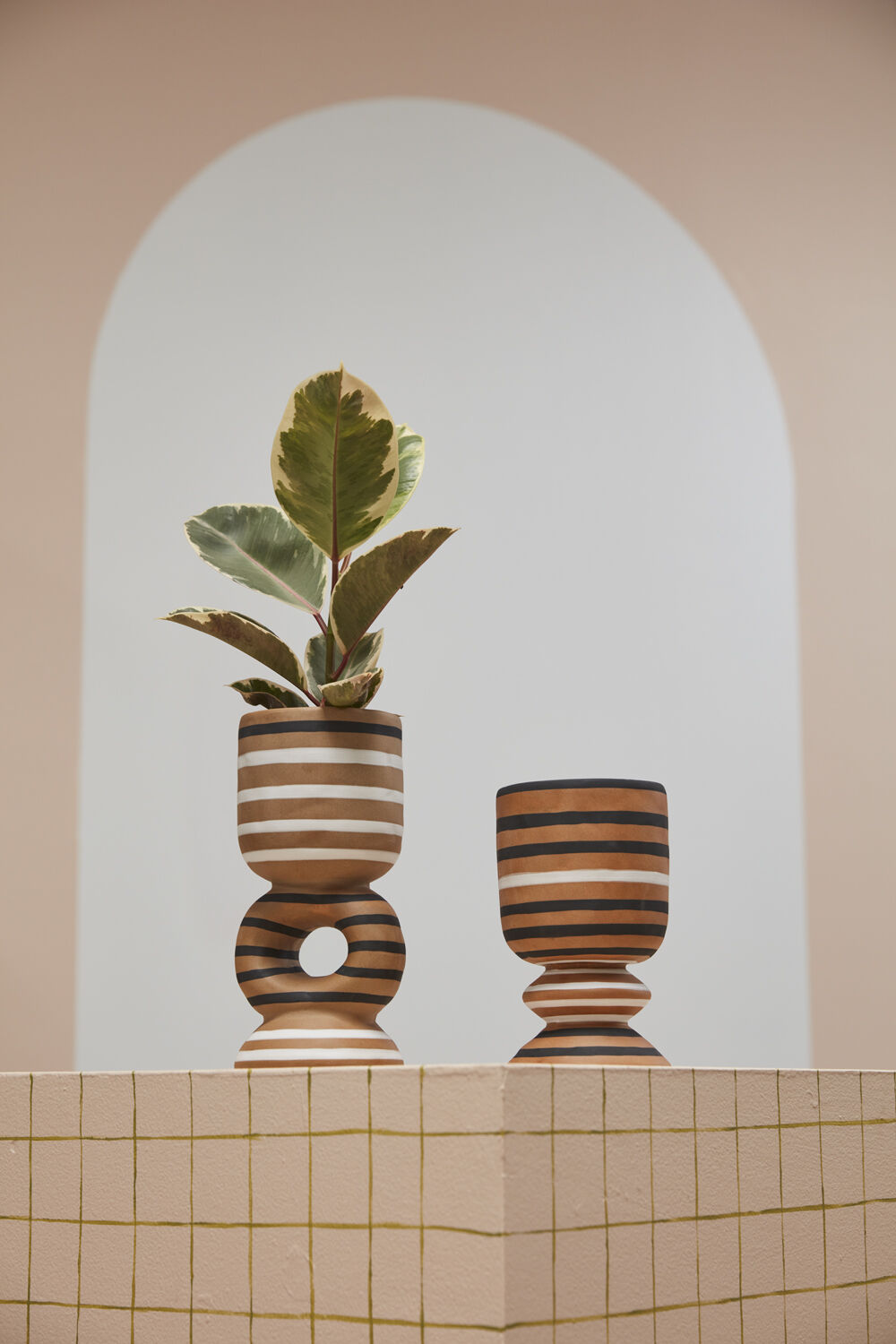 The Trujillo Footed Pot by Accent Decor | Luxury Flower Pots | Willow & Albert Home