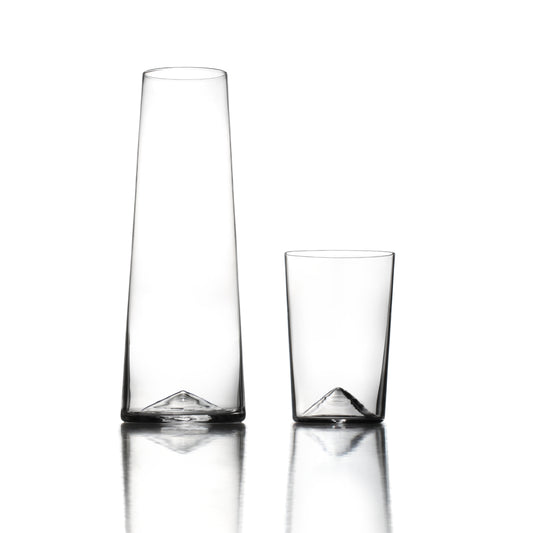 Monti Sonno Carafe and Monti Aqua Glass Set by Sempli | Luxury Glassware | Willow & Albert Home