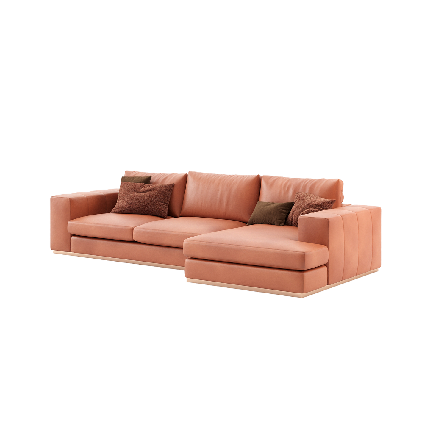 Charlie Sofa with Chaise Lounge by Laskasas | Luxury sectionals | Willow & Albert Home