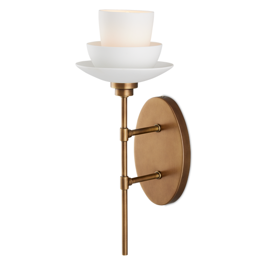 The Etiquette Wall Sconce by Currey & Company | Luxury Wall Sconces | Willow & Albert Home