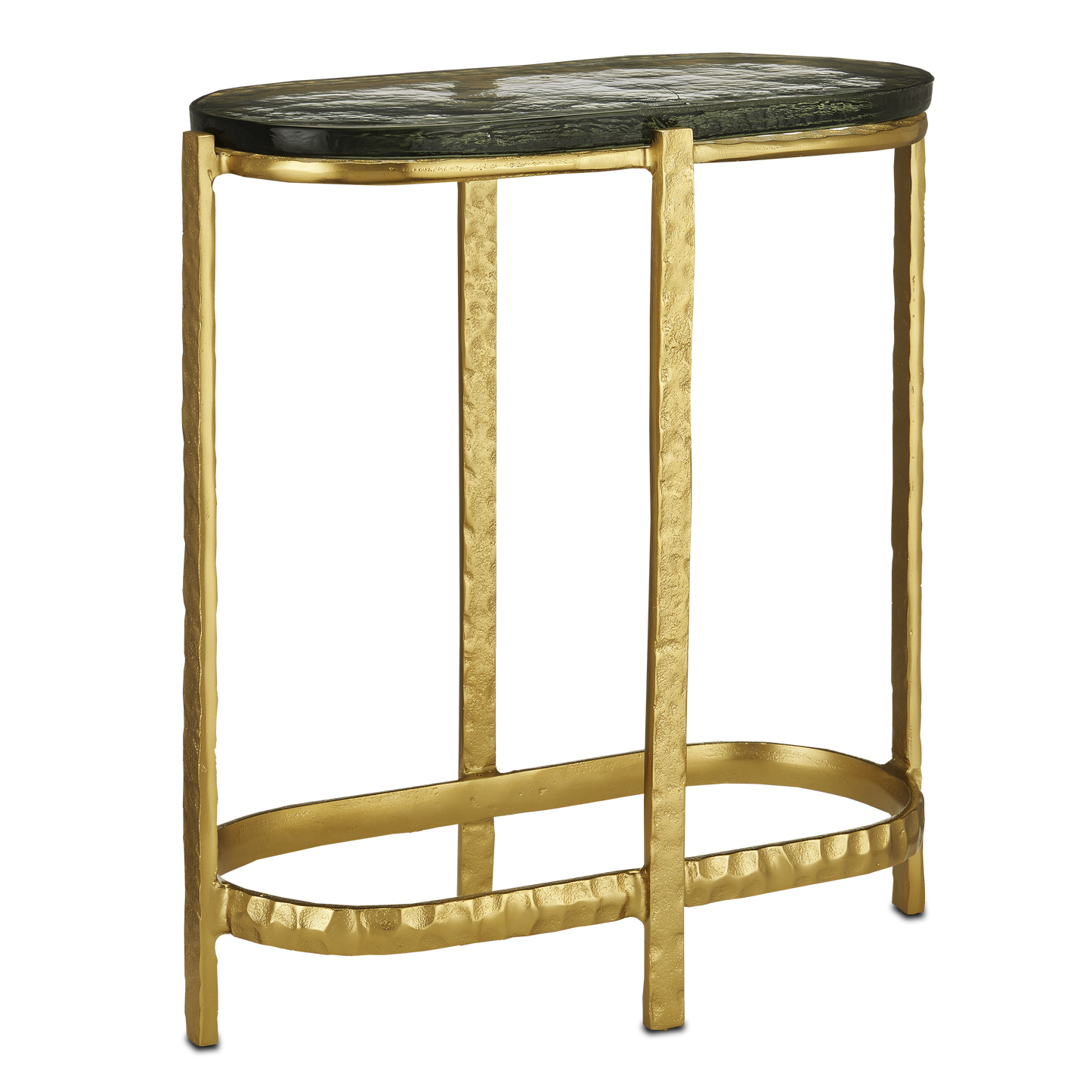 The Acea Gold Side Table by Currey & Company | Luxury Accent Tables | Willow & Albert Home