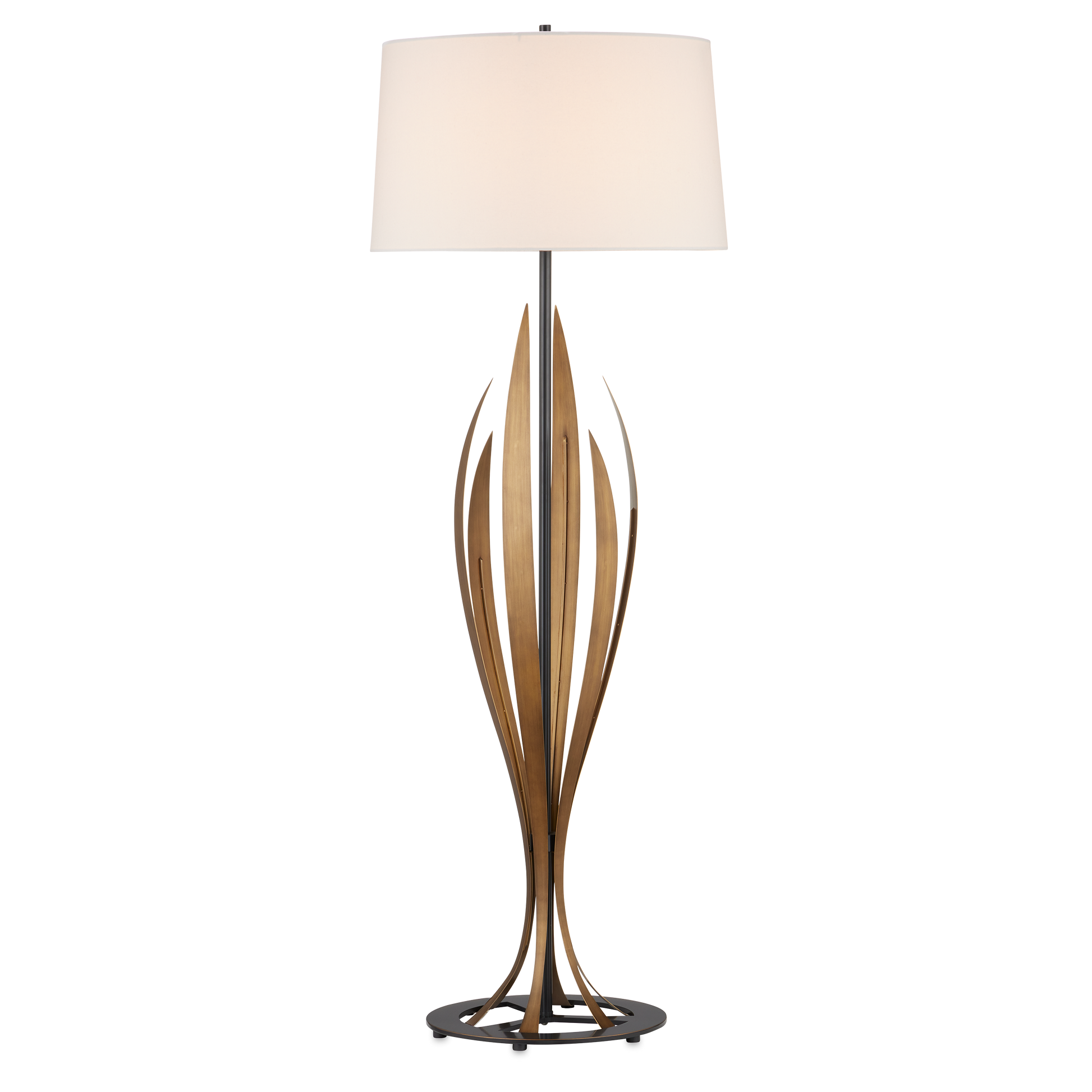 The Neilos Floor Lamp by Currey & Company | Luxury Floor Lamps | Willow & Albert Home