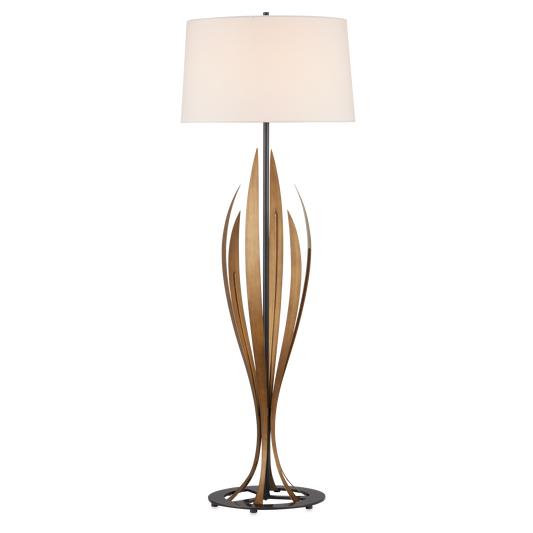 The Neilos Floor Lamp by Currey & Company | Luxury Floor Lamps | Willow & Albert Home
