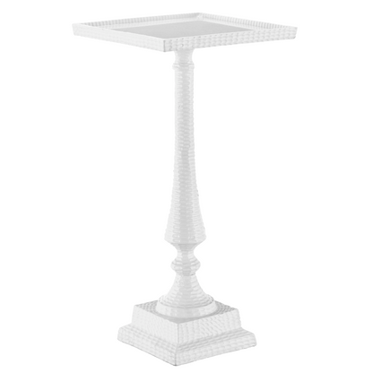 The Jena White Accent Table by Currey & Company | Luxury  | Willow & Albert Home
