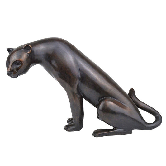 The Cheetah Bronze by Currey & Company | Luxury Objects & Sculptures | Willow & Albert Home