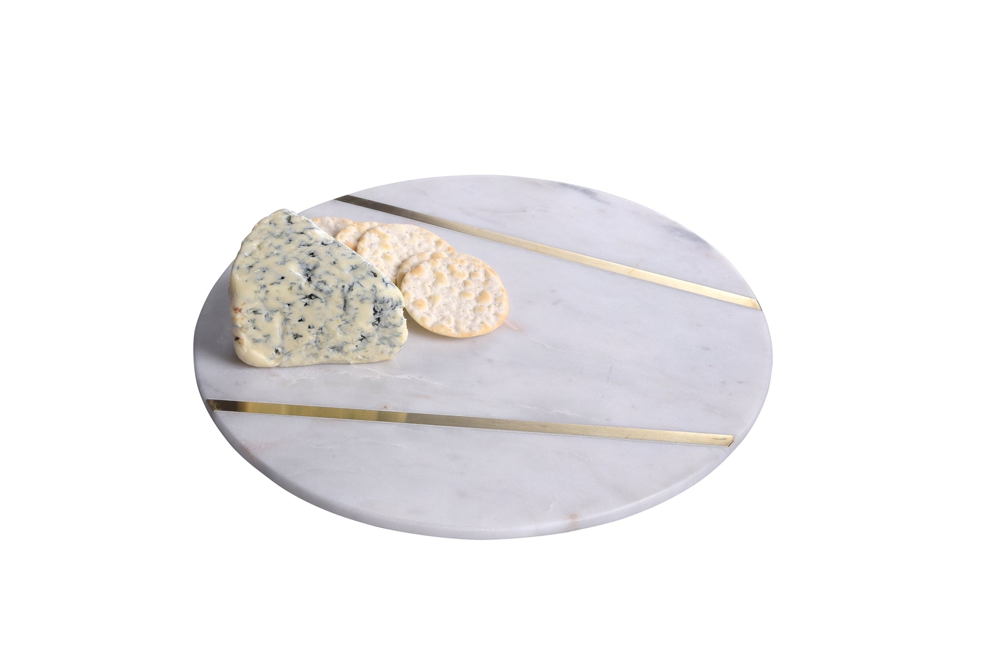 The Marble & Brass Plate by BIDKhome | Luxury Plates | Willow & Albert Home