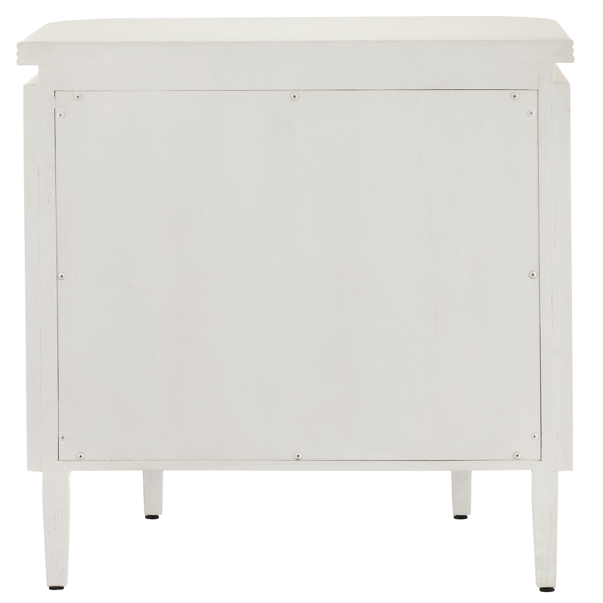 The Briallen White Nightstand by Currey & Company | Luxury Chests & Nightstands | Willow & Albert Home