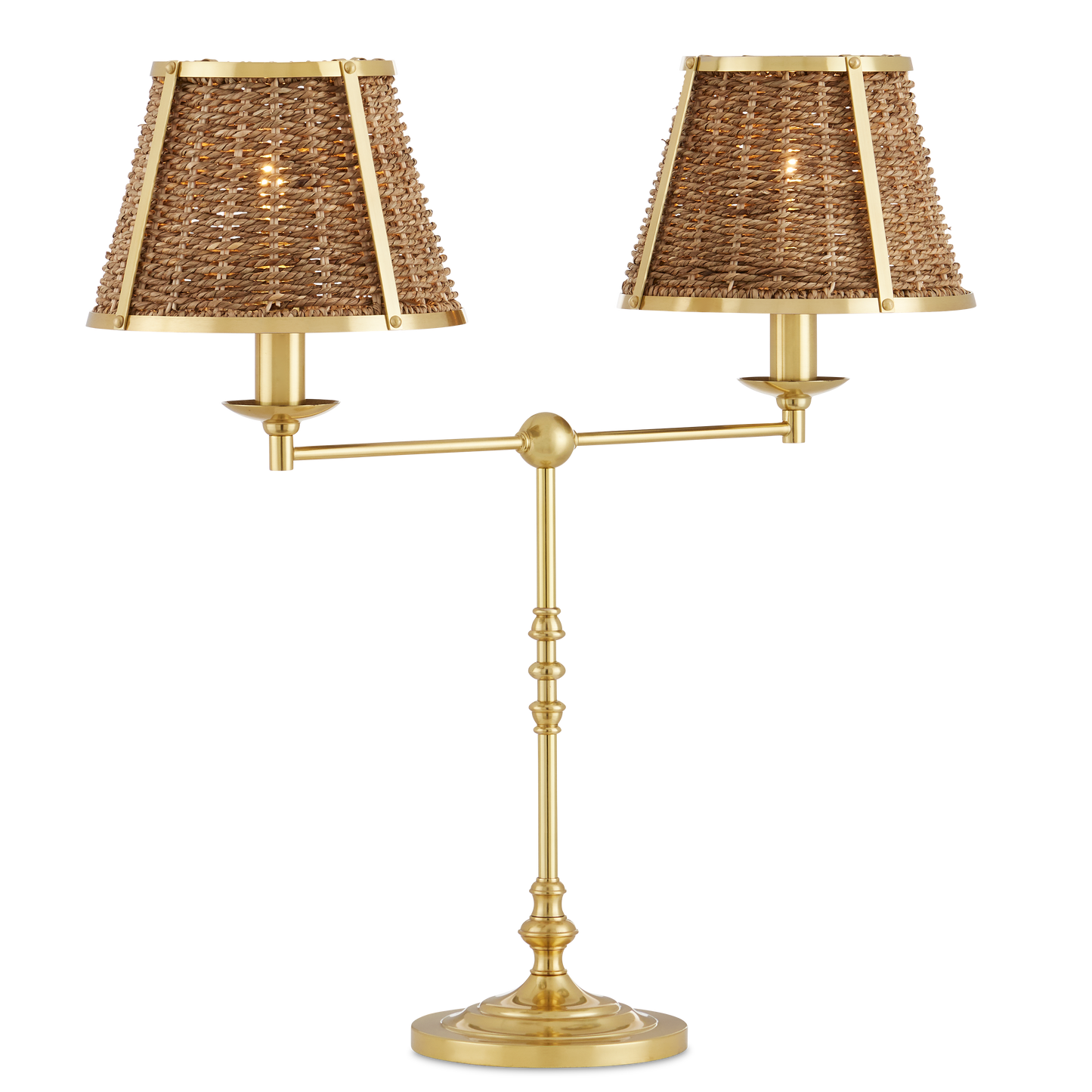 The Deauville Desk Lamp by Currey & Company | Luxury Table Lamps | Willow & Albert Home