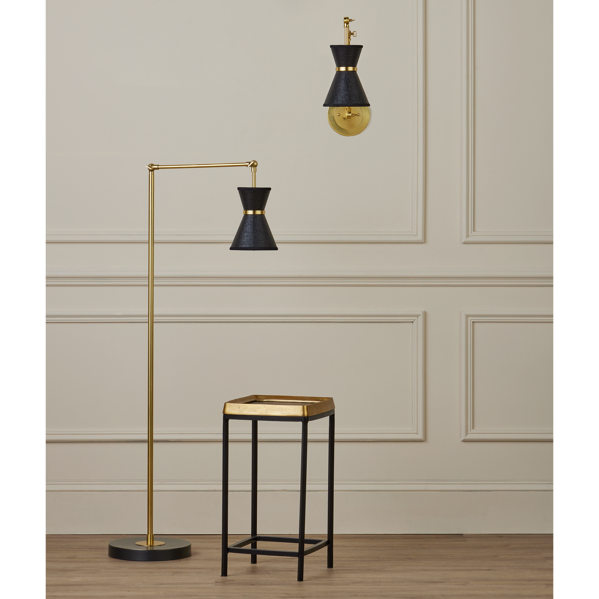 The Avignon Floor Lamp by Currey & Company | Luxury Floor Lamps | Willow & Albert Home