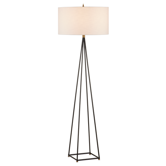 The Fiction Floor Lamp by Currey & Company | Luxury Floor Lamps | Willow & Albert Home