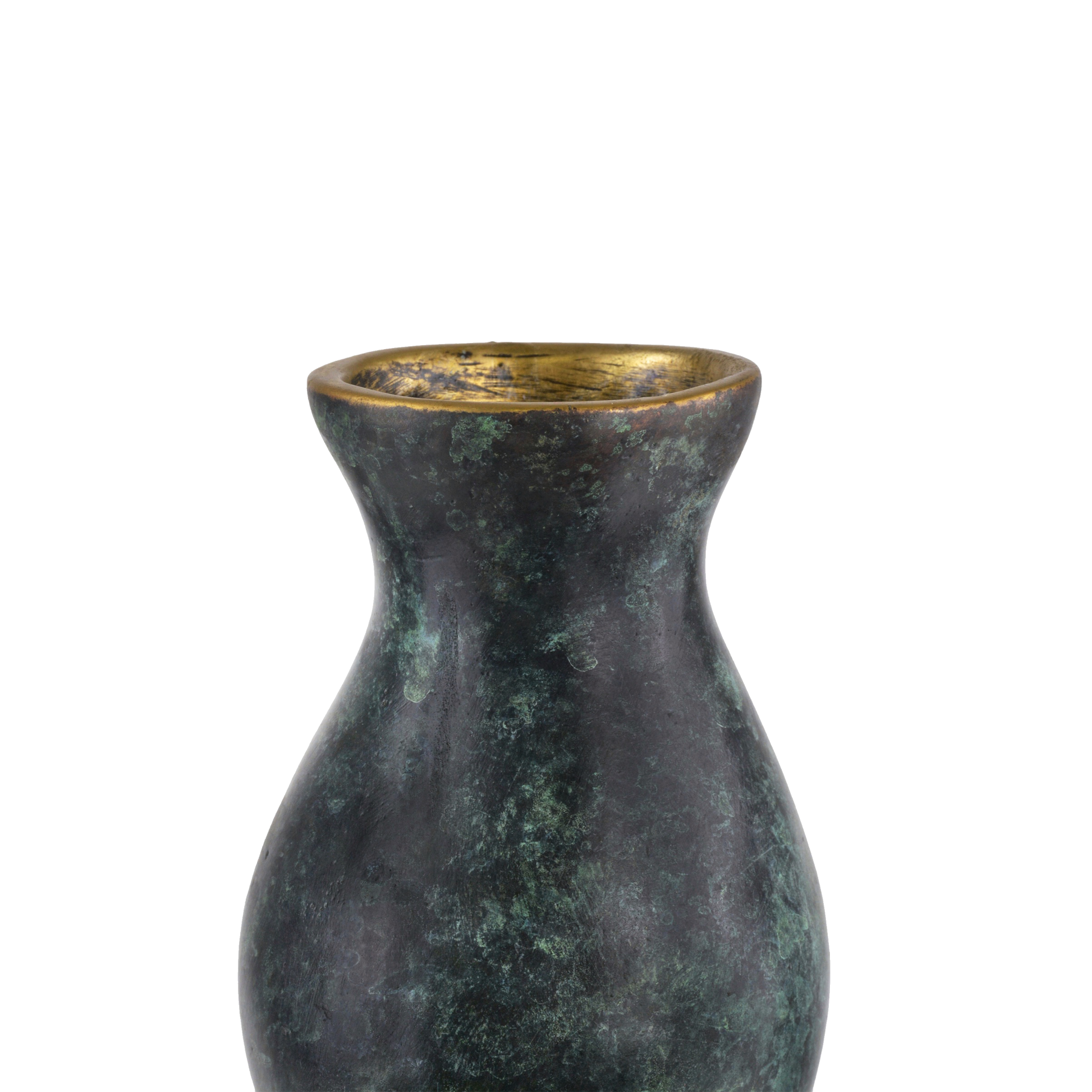 The Luganzo Small Bronze Vase by Currey & Company | Luxury  | Willow & Albert Home