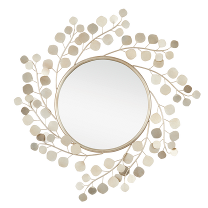The Lunaria Round Mirror by Currey & Company | Luxury  | Willow & Albert Home