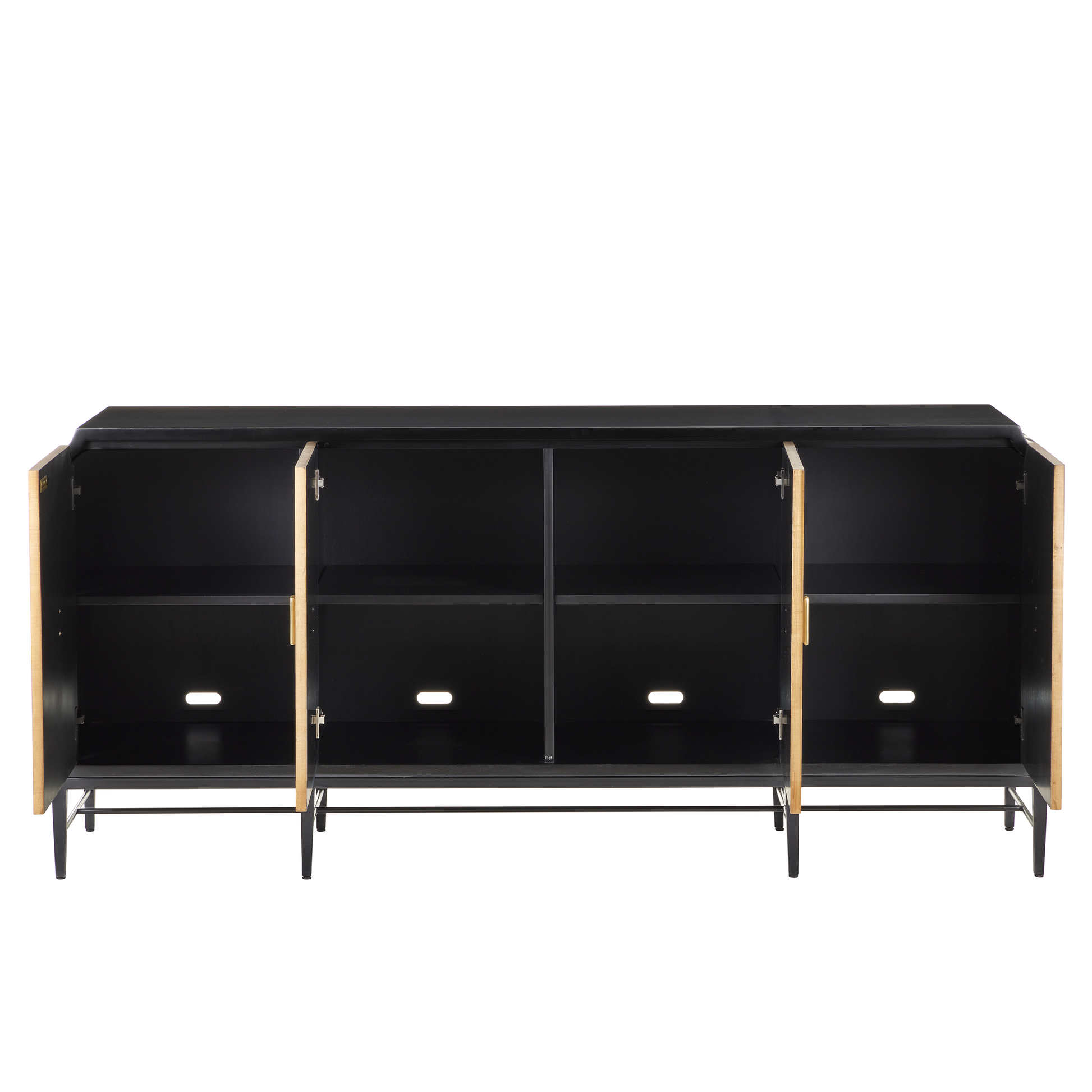 The Kallista Taupe Credenza by Currey & Company | Luxury  | Willow & Albert Home