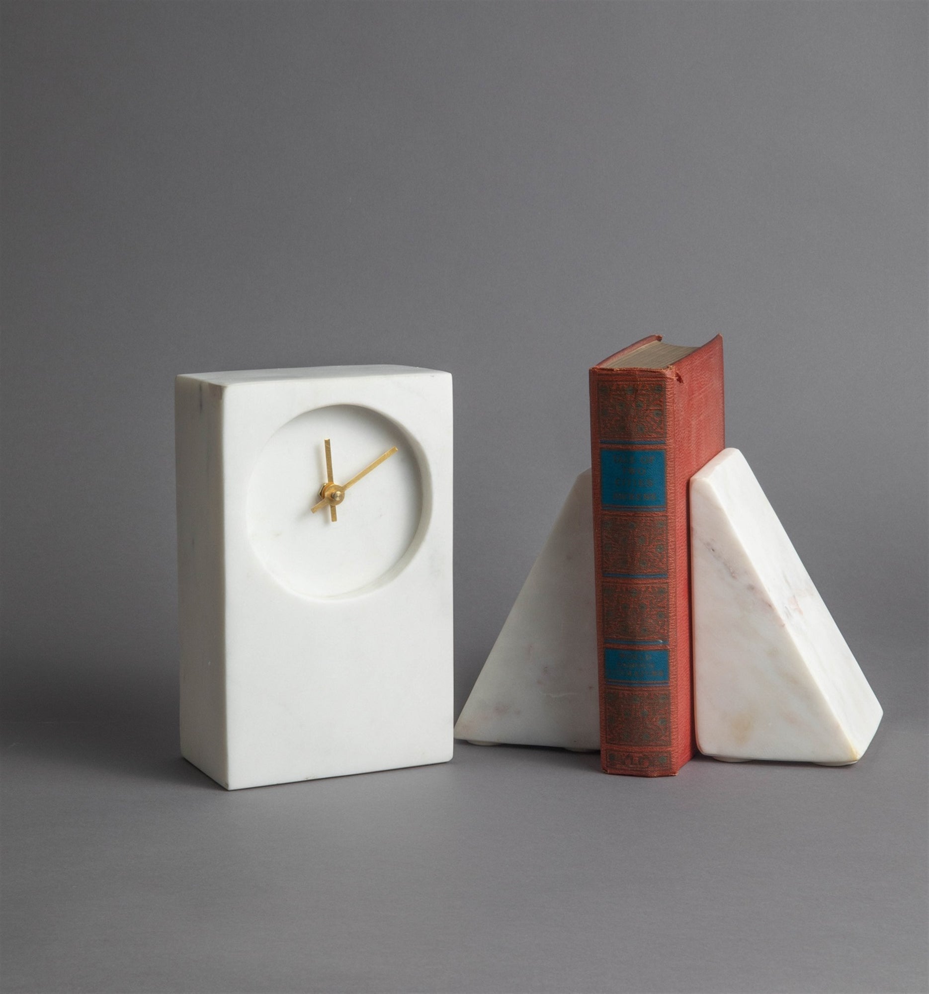 The Marble Tower Clock by BIDKhome | Luxury Clocks | Willow & Albert Home
