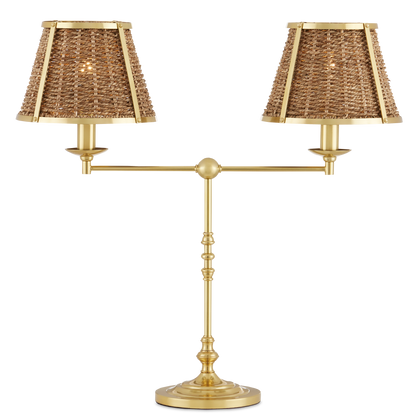 The Deauville Desk Lamp by Currey & Company | Luxury Table Lamps | Willow & Albert Home