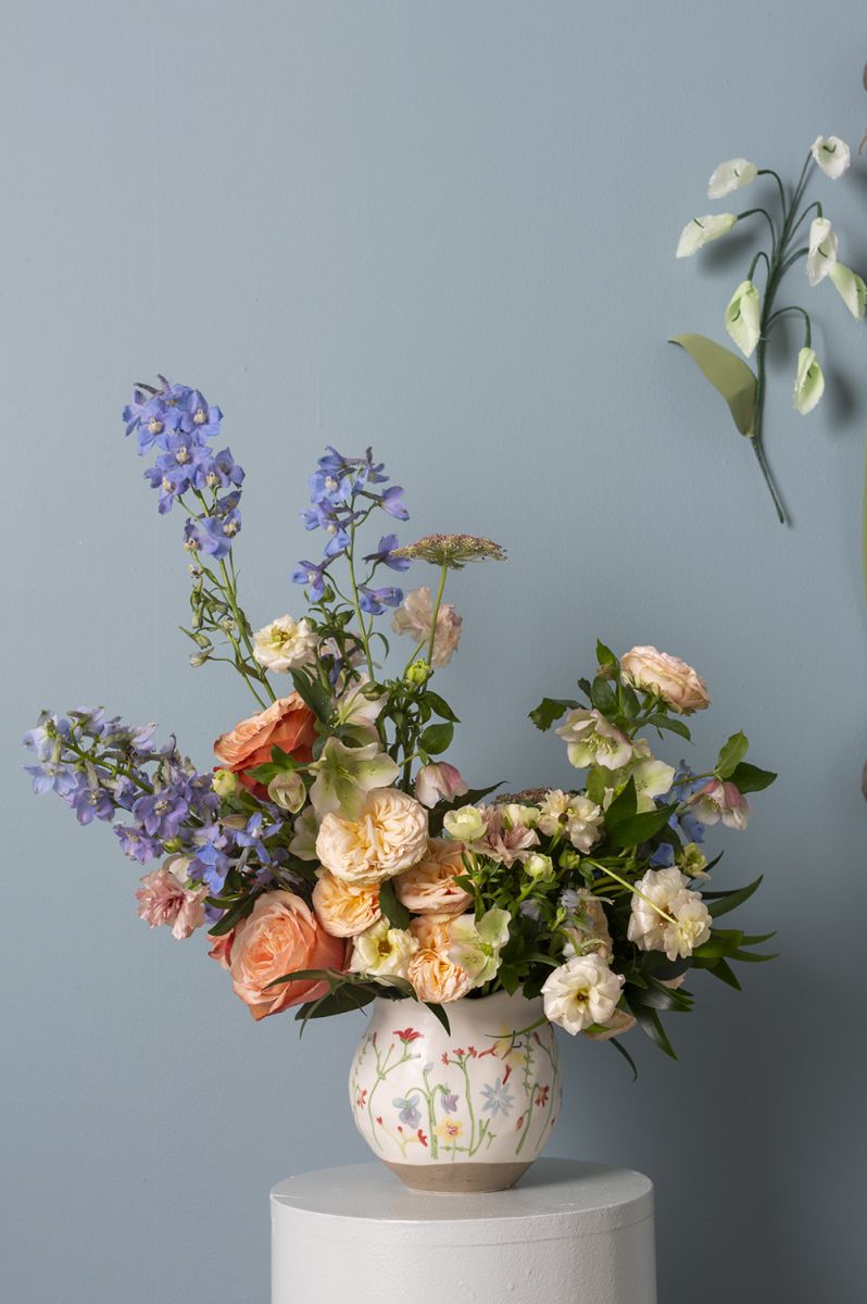 The Flower Fields Pot by Accent Decor | Luxury Flower Pots | Willow & Albert Home