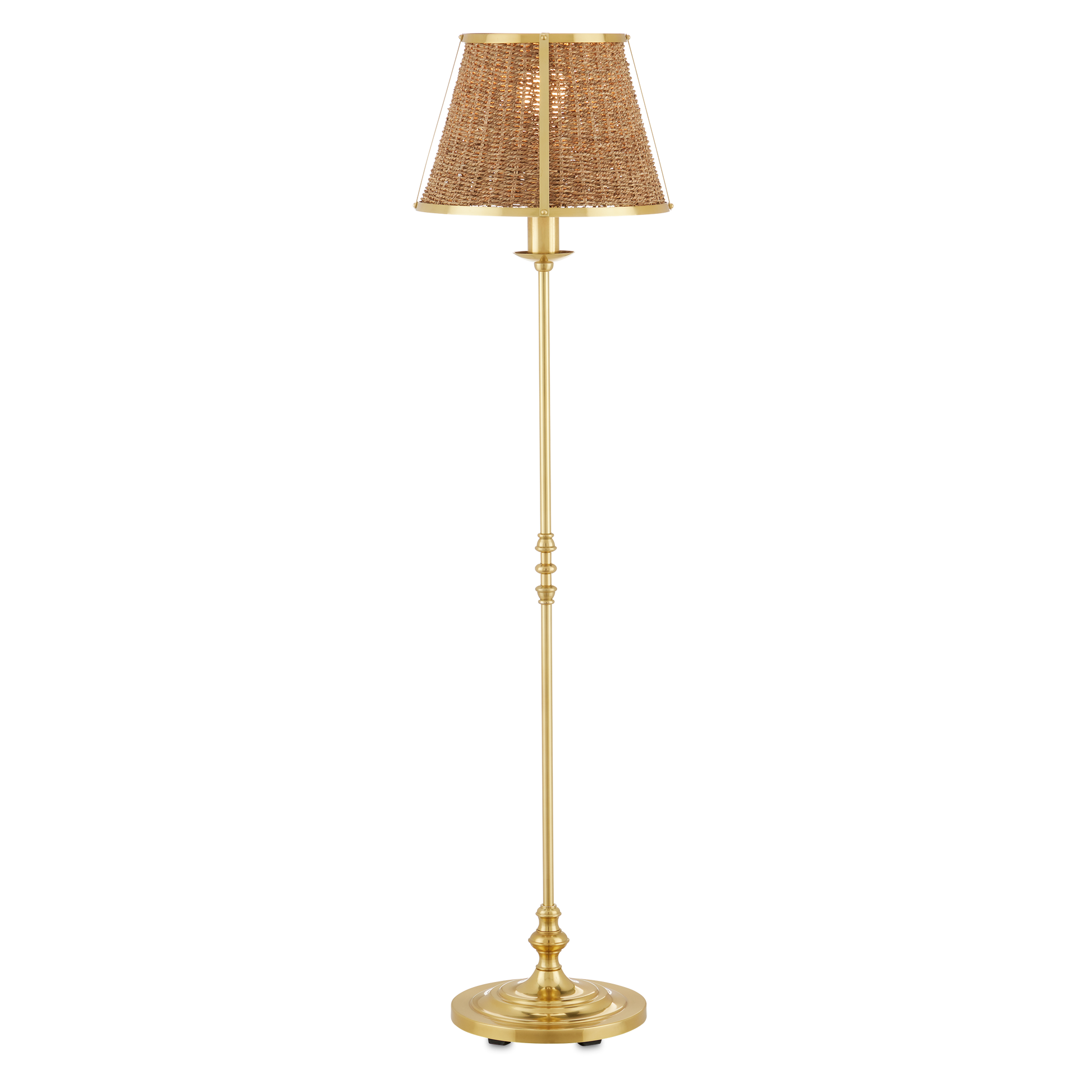 The Deauville Floor Lamp by Currey & Company | Luxury Floor Lamps | Willow & Albert Home