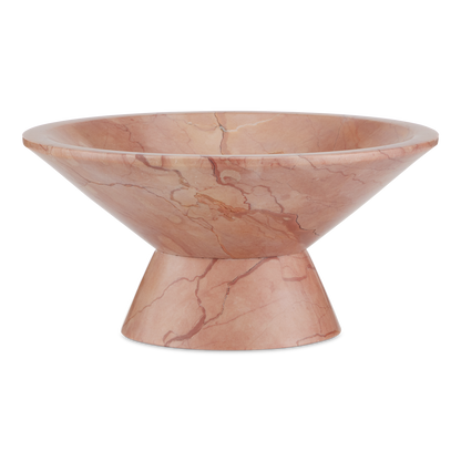 The Lubo Rosa Large Bowl by Currey & Company | Luxury  | Willow & Albert Home