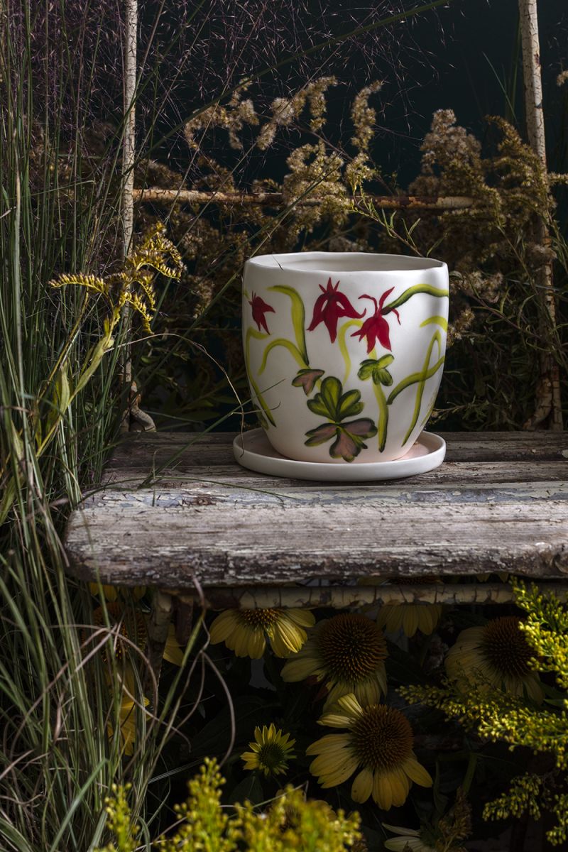 The Wild Meadow Pot by Accent Decor | Luxury Flower Pots | Willow & Albert Home