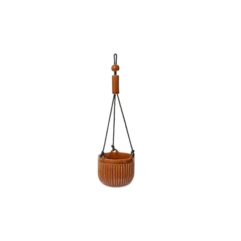 The Irwin Hanging Pot Set Of 2 by Accent Decor | Luxury Flower Pots | Willow & Albert Home