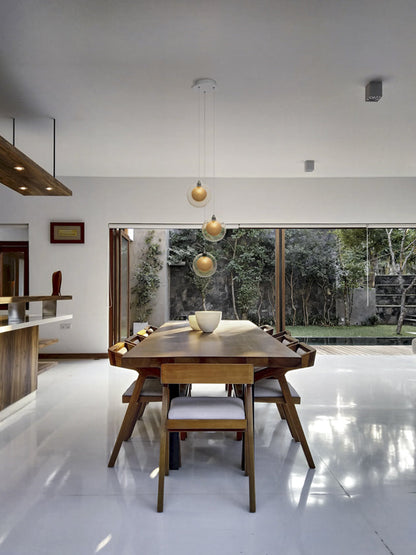 The Kadur Frost 3-Light Chandelier by Shakuff | Luxury Chandeliers | Willow & Albert Home