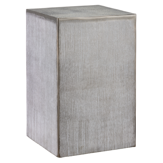 The Robles Graphite Accent Table by Currey & Company | Luxury  | Willow & Albert Home